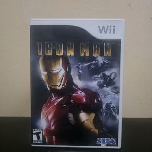 Iron Man (Nintendo Wii, 2008) Tested-Working No Manual